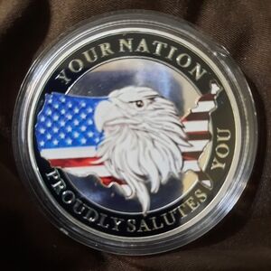 Patriotic Eagle Commemorative Coin